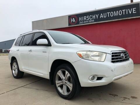 2009 Toyota Highlander for sale at Hirschy Automotive in Fort Wayne IN