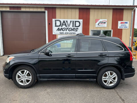 2010 Honda CR-V for sale at DAVID MOTORS LLC in Grey Eagle MN