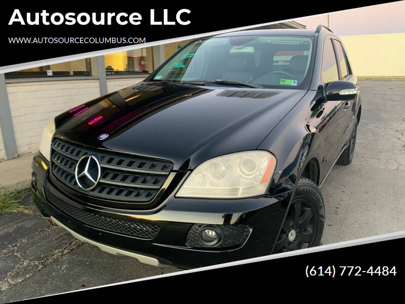 2006 Mercedes-Benz M-Class for sale at Autosource LLC in Columbus OH