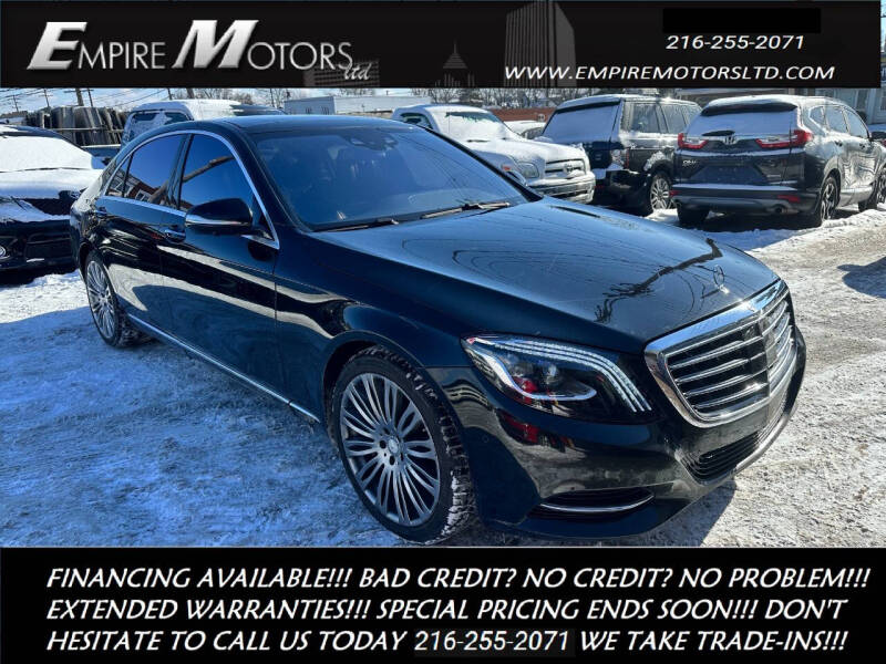 2015 Mercedes-Benz S-Class for sale at Empire Motors LTD in Cleveland OH