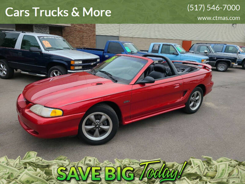 1996 Ford Mustang for sale at Cars Trucks & More in Howell MI