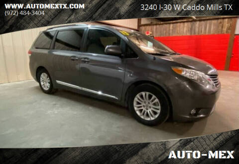2013 Toyota Sienna for sale at AUTO-MEX in Caddo Mills TX