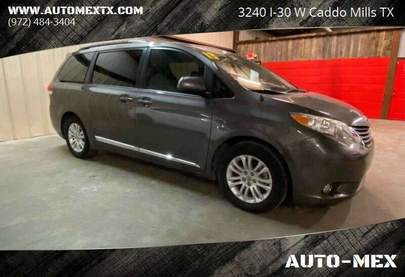 2013 Toyota Sienna for sale at AUTO-MEX in Caddo Mills TX