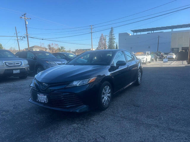 2019 Toyota Camry Hybrid for sale at Autorange Motors LLC in San Jose, CA