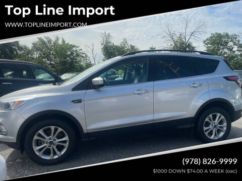 2018 Ford Escape for sale at Top Line Import of Methuen in Methuen MA