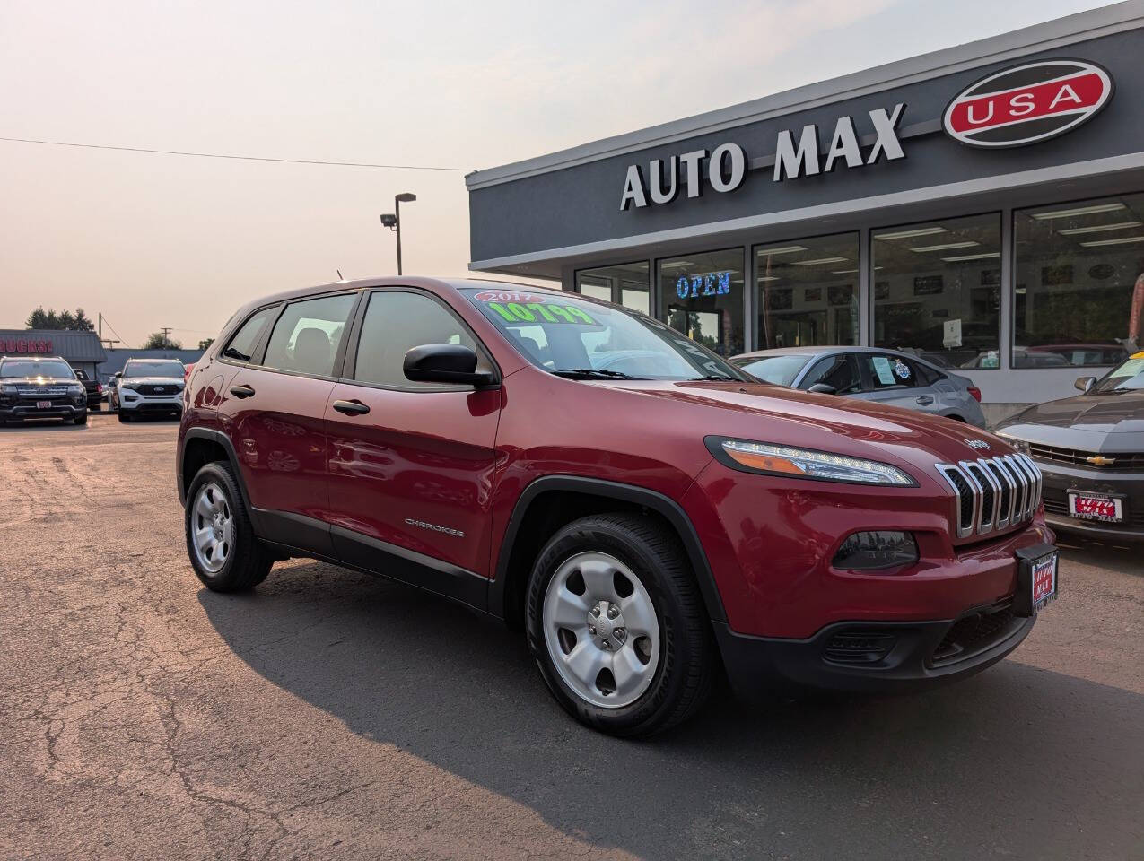 used 2017 Jeep Cherokee car, priced at $10,799