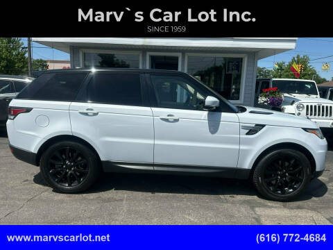 2017 Land Rover Range Rover Sport for sale at Marv`s Car Lot Inc. in Zeeland MI