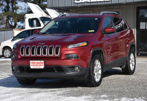 2017 Jeep Cherokee for sale at Will's Fair Haven Motors in Fair Haven VT