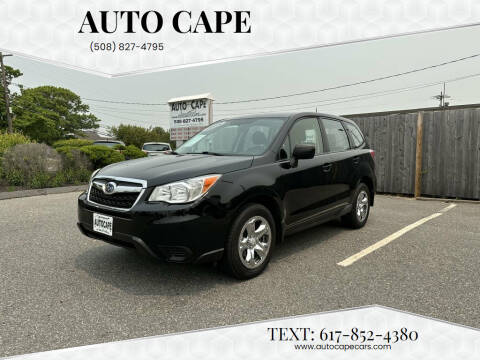 2015 Subaru Forester for sale at Auto Cape in Hyannis MA