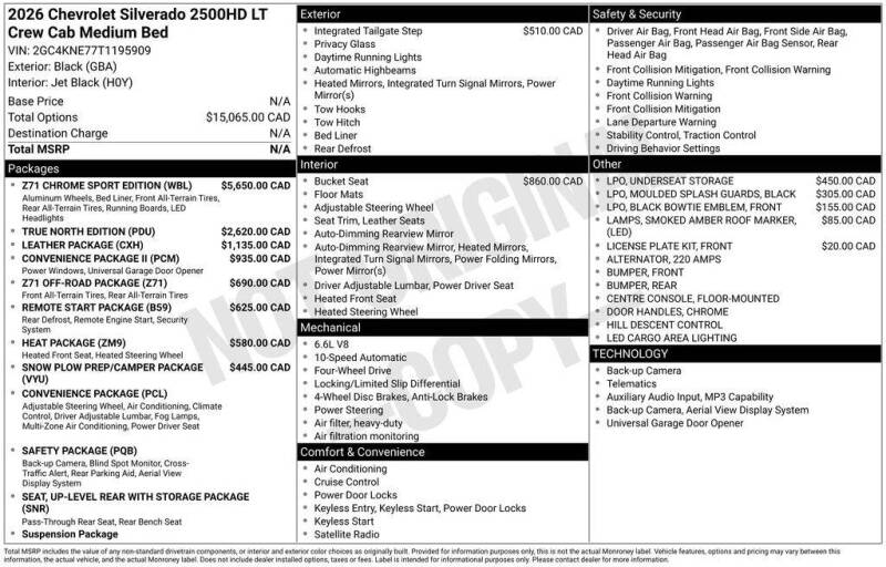 2026 Chevrolet Silverado 2500HD
