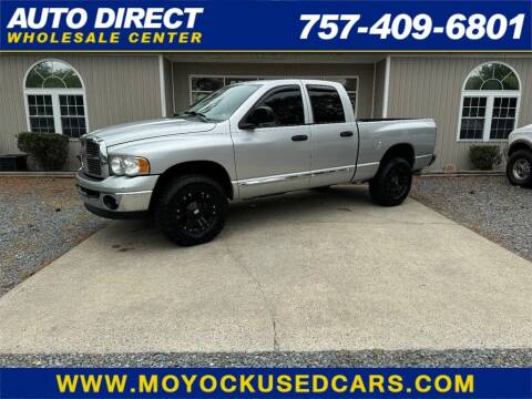 2005 Dodge Ram 1500 for sale at Auto Direct Wholesale Center in Moyock NC