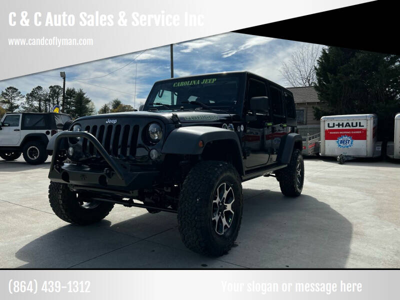 2014 Jeep Wrangler Unlimited for sale at C & C Auto Sales & Service Inc in Lyman SC