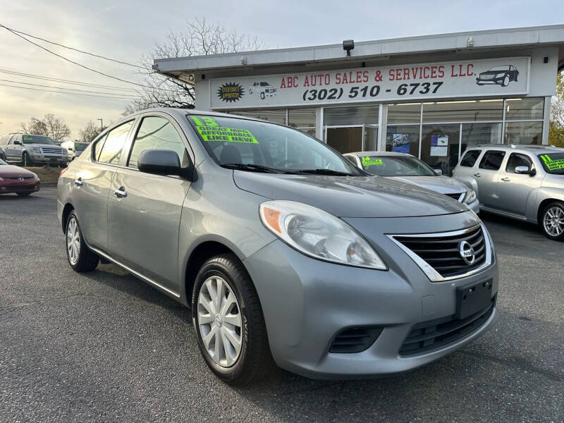 Used 2013 Nissan Versa Sedan S with VIN 3N1CN7AP6DL874769 for sale in New Castle, DE