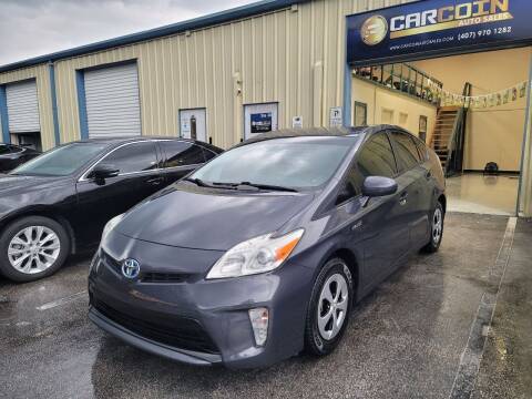 2013 Toyota Prius for sale at Carcoin Auto Sales in Orlando FL