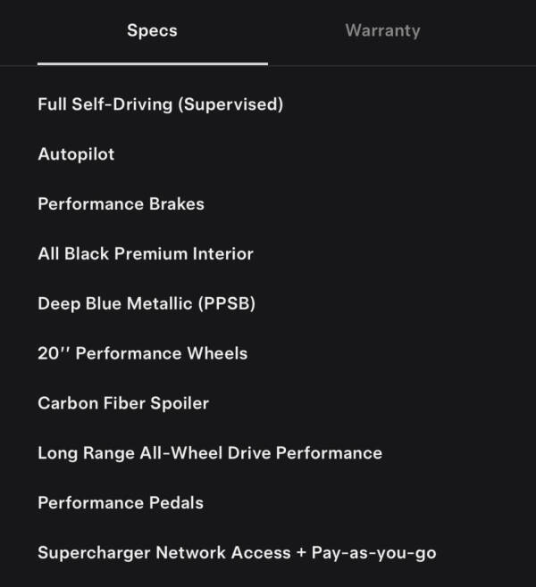 2018 Tesla Model 3 Performance