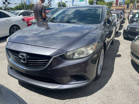 2016 Mazda MAZDA6 for sale at America Auto Wholesale Inc in Miami FL