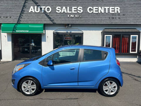 2013 Chevrolet Spark for sale at Auto Sales Center Inc in Holyoke MA