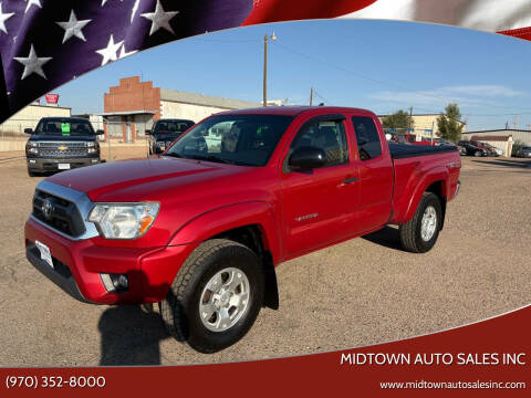 2015 Toyota Tacoma for sale at MIDTOWN AUTO SALES INC in Greeley CO