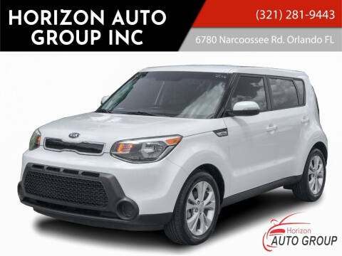 2014 Kia Soul for sale at HORIZON AUTO GROUP INC in Orlando FL