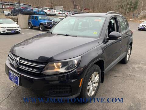 2015 Volkswagen Tiguan for sale at J & M Automotive in Naugatuck CT