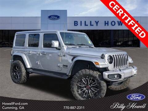 2020 Jeep Wrangler Unlimited for sale at BILLY HOWELL FORD LINCOLN in Cumming GA