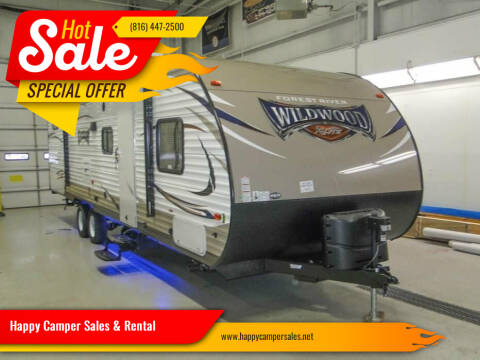 2017 Forest River Wildwood X-Lite for sale at Happy Camper Sales & Rental in Trimble MO