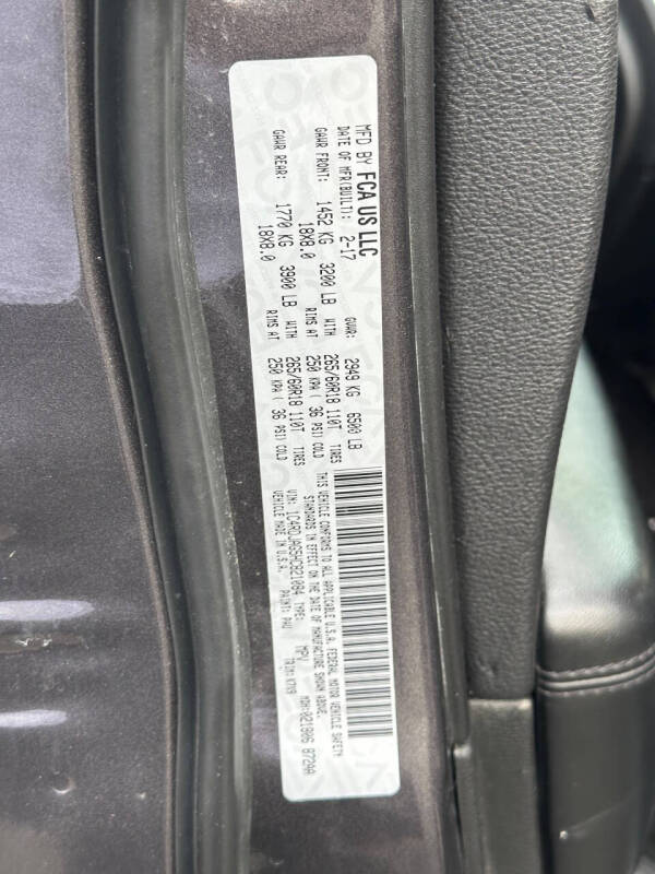 2017 Dodge Durango SXT