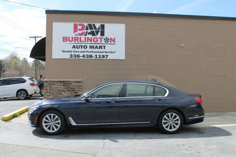 2016 BMW 7 Series for sale at Burlington Auto Mart in Burlington NC