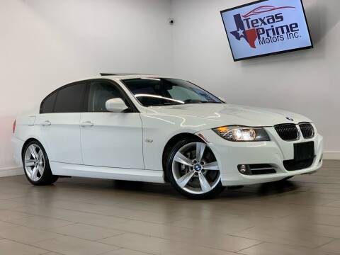 2011 BMW 3 Series for sale at Texas Prime Motors in Houston TX