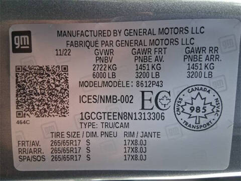 2022 Chevrolet Colorado ZR2