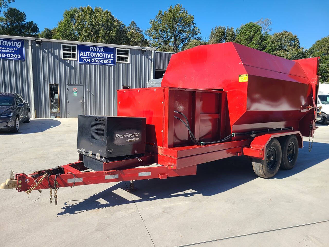 2023 Pro-Tainer ProPactor Compactor for sale at PAKK AUTOMOTIVE in Peachland, NC