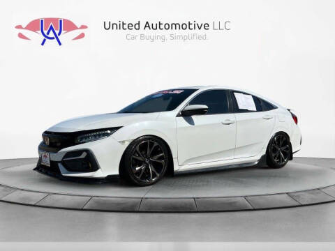 2020 Honda Civic for sale at UNITED AUTOMOTIVE in Denver CO