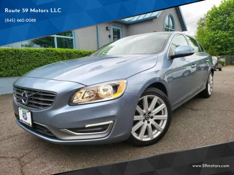 2017 Volvo S60 for sale at Route 59 Motors LLC in Nanuet NY