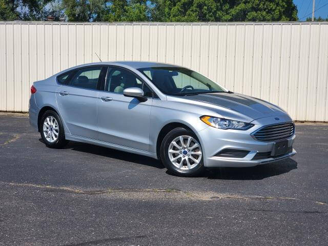2017 Ford Fusion for sale at Miller Auto Sales in Saint Louis MI