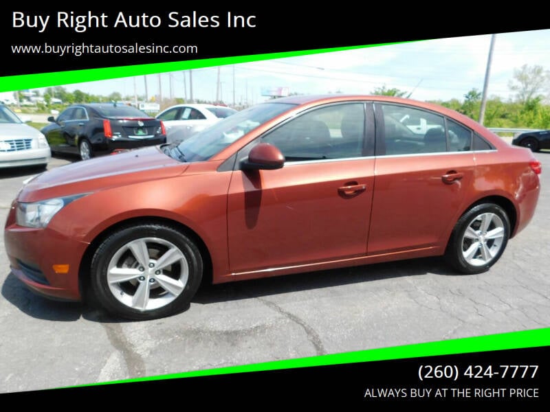 2013 Chevrolet Cruze for sale at Buy Right Auto Sales Inc in Fort Wayne IN