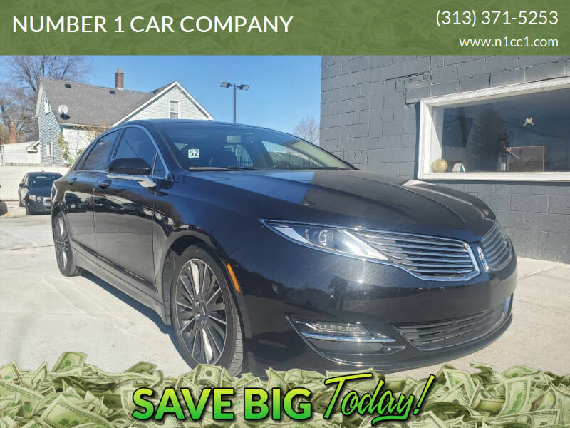 2015 Lincoln MKZ for sale at NUMBER 1 CAR COMPANY in Detroit MI