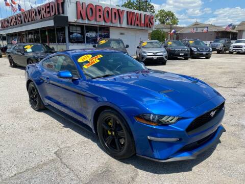2018 Ford Mustang for sale at Giant Auto Mart in Houston TX