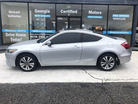 2008 Honda Accord for sale at Georgia Certified Motors in Stockbridge GA