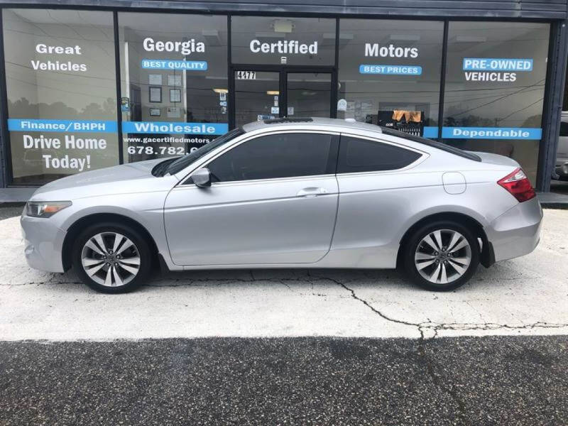 2008 Honda Accord for sale at Georgia Certified Motors in Stockbridge GA