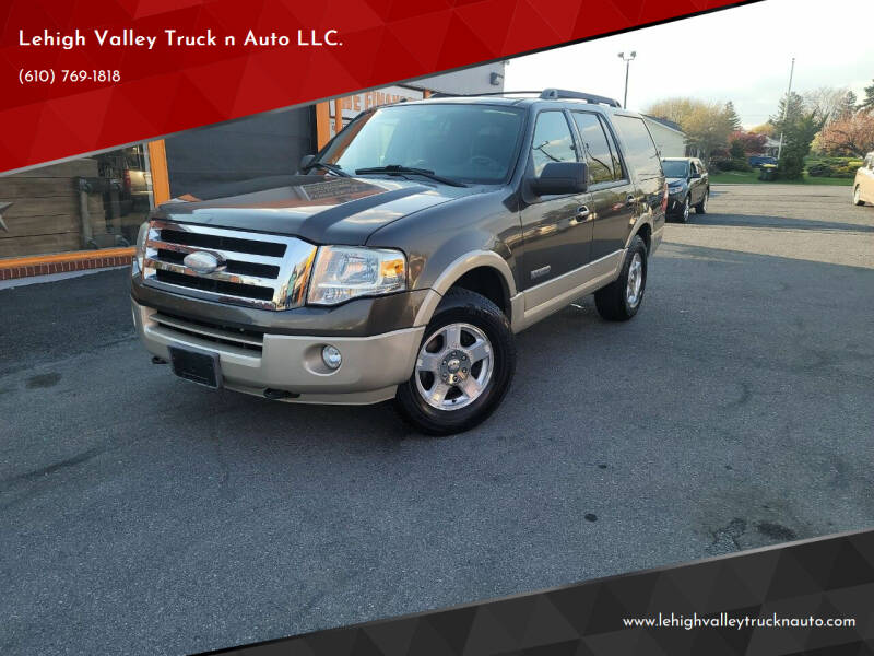 2008 Ford Expedition for sale at Lehigh Valley Truck n Auto LLC. in Schnecksville PA