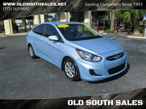 2014 Hyundai Accent for sale at OLD SOUTH SALES in Vero Beach FL