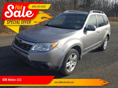 2009 Subaru Forester for sale at DDK Motors LLC in Rock Hill NY