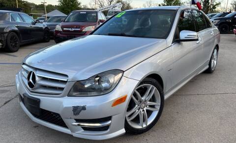2012 Mercedes-Benz C-Class for sale at COSMES AUTO SALES in Dallas TX