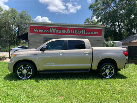 2007 Toyota Tundra for sale at WISE AUTO SALES in Ocala FL