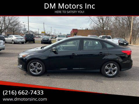 2016 Ford Focus for sale at DM Motors Inc in Maple Heights OH