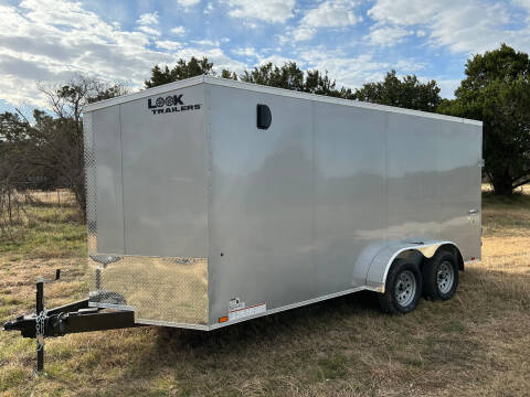 2023 Look Trailers 7X16+V RAMP