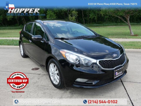 2014 Kia Forte5 for sale at HOPPER MOTORPLEX in Plano TX