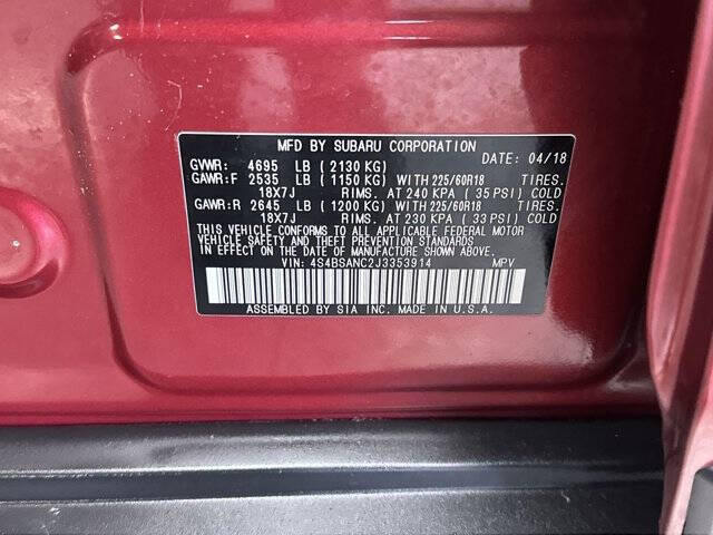 2018 Subaru Outback 2.5i Limited