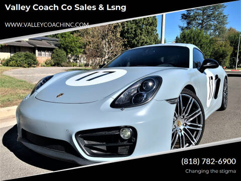 2016 Porsche Cayman for sale at Valley Coach Co Sales & Lsng in Van Nuys CA