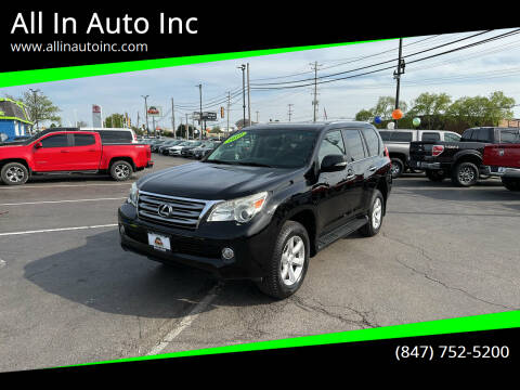 2010 Lexus GX 460 for sale at All In Auto Inc in Palatine IL